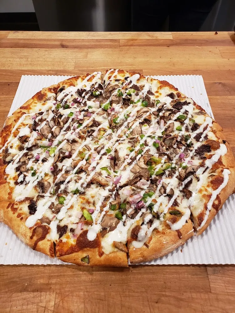 Chicken Bacon Ranch Pizza