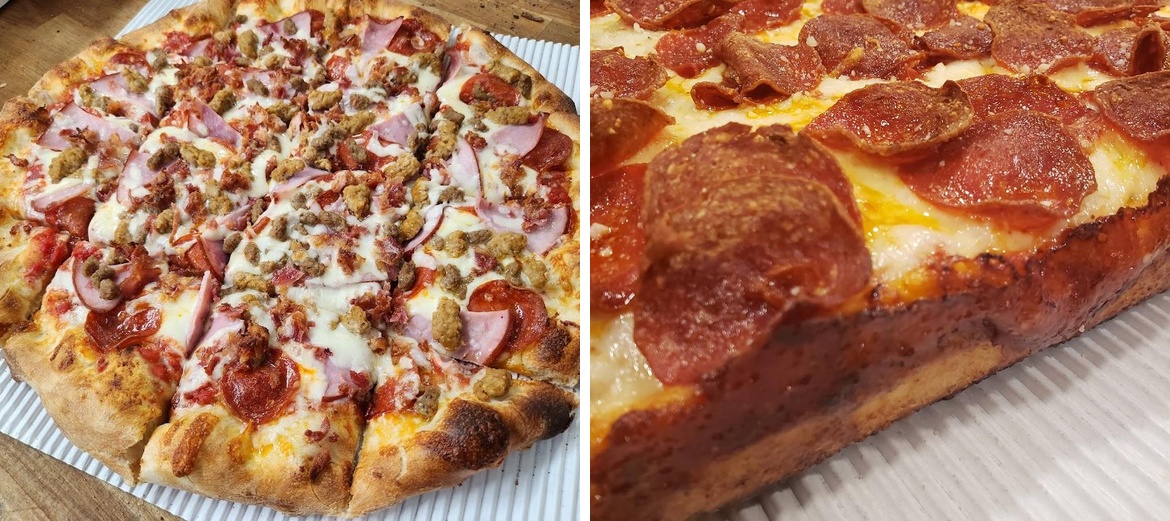 Drop Zone Pizzeria Menu